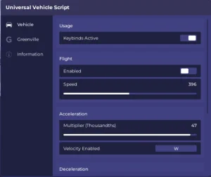 (LUNAR NEW YEAR + NEW CARS!) Greenville script Universal Vehicle Script