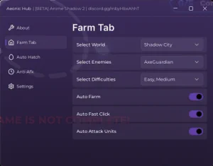 Anime Shadow 2 Script (BETA) – Auto Farm & Infinite Stars | Roblox 2026