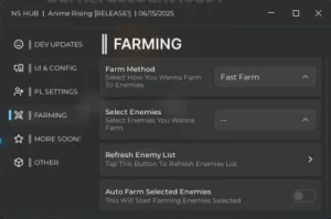Anime Rising [RELEASE!] script – Auto Farm, Auto Arise & More