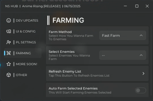 Anime Rising [RELEASE!] script – Auto Farm, Auto Arise & More