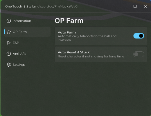 One Touch Roblox Script (2025) – OP Auto Farm, Instant Win & ESP Ball
