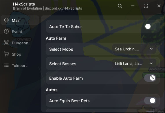 Brainrot Evolution script – max level, infinite diamonds and trophie