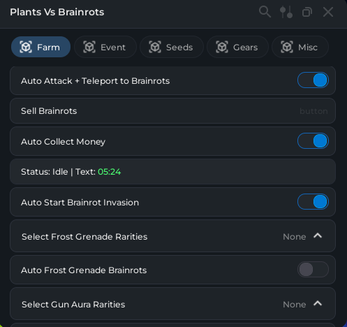 Plants Vs Brainrots Script - INSTANT KILL, Auto Farm, Auto Sell