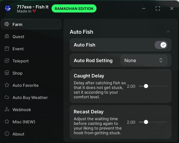 Fish It Roblox script GUI 2026 – Auto Fish & Perfect Catch