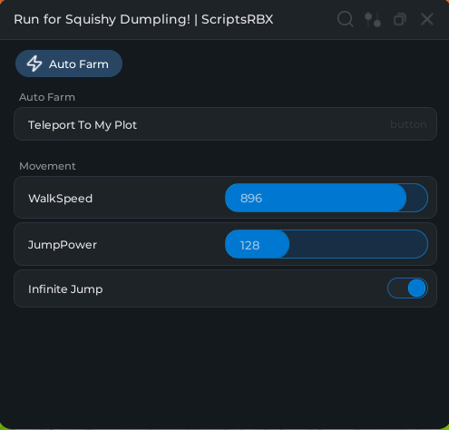 Run for Squishy Dumpling! Script – Auto Farm, Auto Collect, Fast Wins & More (2026)