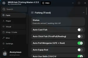 Fishing Master Script – Auto Cast, Auto Pull Minigame, Auto Sell & ESP