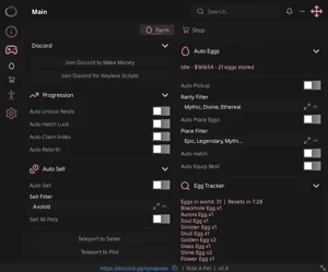 Ride A Pet Script – Auto Pickup, Auto Hatch, Auto Sell & Egg ESP