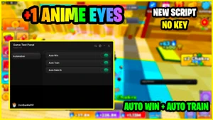 +1 Anime Eyes Script – Auto Win, Auto Train & Auto Rebirth