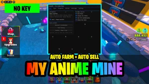 My Anime Mine Script – Smart Autofarm, Auto Sell, Auto Research & Unlock Zones